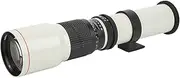 Telephoto Lens, 500mm F8-F32 Manual Focusing Telephoto Lens for OM Mount Camera Telephoto Zoom Lens