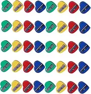 Tofficu Manual Pencil Sharpeners for Kids Students 40pcs Mini Handheld Sharpeners Reusable Stationery for School