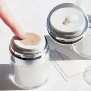 Refillable Bottles Dispenser - Empty Airless Pump Jar Cosmetic Container Bottle