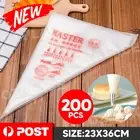 Disposable Piping Bags For Cake Cream Decor Icing Frosting Piping Nozzles Cook