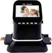 120 High Resolution Film Slide Scanner, 1080P Digital Film Conveter with 4.3”LCD Screen, Convert 35mm, 135, 126, 127 Negative & Slides to Digital JPEG, for lmage Preview, Playback