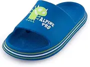 [ALPINE PRO SPORTSWEAR & EQUIPMENT] Alpine Pro Larino Children's Slippers, Bathing Shoes for Boys, Mules, Bathing Slippers and Water Shoes, Flip Flops Summer, Summer Shoes