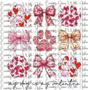 Sublimation Print Transfer Valentine Paws Ready Press Paper Ink Heat Transfer