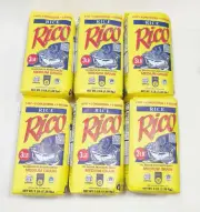 6 Bag Rice Arroz Rico White Medium Grain Puerto Rico Food Spanish Cooking Recipe