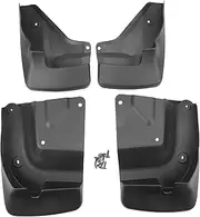 X AUTOHAUX Mud Flap Splash Guard with Mount Accessories Front & Rear Side Mud Guard for Toyota HIACE 2012-2018 (Set of 4)