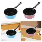 Milk Pan Small Saucepan with Long Handle Universal Porridge Cooking Pot