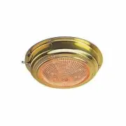 Sea-Dog 400358-1 Brass LED Day/Night Dome Light - 5" Lens