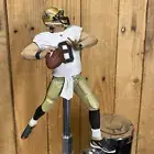 NEW ORLEANS SAINTS Beer Keg Tap Handle NFL FOOTBALL Drew Brees White Jersey