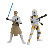 Star Wars - The Clone Wars - The Black Series Obi-Wan Kenobi & Clone Trooper (212th) Action Figure 2-Pack