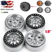 For 1:10 RC Axial SCX10 CC01 D90 RC4WD TRX4 90046 GEN8 1.9" Beadlock Wheel Rims
