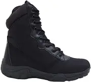 [Wcxixo] Lightweight Military Tactical Boots,Waterproof Hiking Boots, Durable Combat Boots,for Hiking Work Boots,for Men and Women, Black a, 40