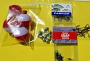 Cliff's Fav Panfish Fishing Combo Hooks Sinkers Bobbers Snap Swivels 60 Pieces