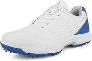 [ZHENSI] Men's Golf Shoes, Waterproof Spiked Sneakers Removable Non-Slip Big Size Professional Training Shoes