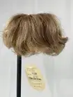 Doll Wig Size 11-12 Global Robbie Strawberry Blonde Synthetic Hair Cap Curly NEW