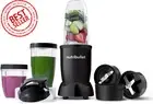 NutriBullet 900W Blender NB9-1107AK – Mega Pack, 2 Blades, 3 Cups, Black