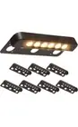 Retaining Wall Lights 8Pack-7Inch LED Hardscape Lighting Step Lights