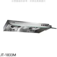 在飛比找神腦生活優惠-喜特麗【JT-1833L】90公分隱藏式排油煙機(全省安裝)