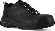 [Reebok] Womens Black Leather Athletic Oxford TYAK Composite Toe 12 M