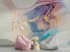 3D Marble Texture Wallpaper Wall Mural Removable Self-adhesive 271