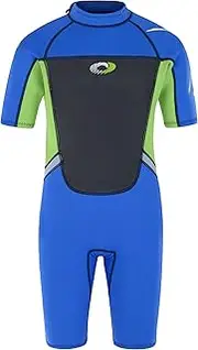 Osprey Kids Shorty Wetsuit | Boys and Girls 3mm Neoprene Suit for Surfing, Paddle Boarding, Multiple Colours