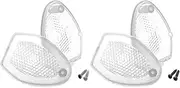 Turn Signal Light Lens Compatible with DL 1050 1000 650/XT/Adventure V-Strom GSF 1250 Bandit SV650 Motorcycle Indicator Cover Housing(Clear 2)
