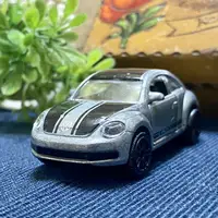 在飛比找蝦皮購物優惠-Majorette 銀灰色 VW Beetle GSR 福斯