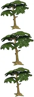 3pcs Simulation Pine Decor Artificial Cypress Props Lifelike Fake Pine Plants for Home Office Decor