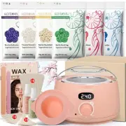 KOTAMU Wax Kit, Waxing Kit for Women Men Hair Removal, Digital Waxing Machine...