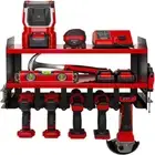 Wall Mounted Power Tool Organizer Drill Storage Shelf Garage Screwdriver Holder