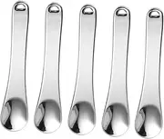 Mikinona Cosmetic Skincare Spatulas 5pcs Mini Lotion Scoops for Face Moisturizer Eye Cream Dark Circles Skin Care