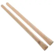 2Pcs Non-skid Replacement Broom Hoe Hoe Handle Broom Gardening