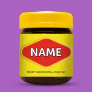 Personalised Vegemite Label - 380g Vegemite Jar!