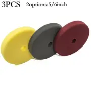 Professional 7in Sponge Buffing Pads Set for Car Paint Restoration 3PCS