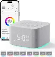 Epzia Hatch Alarm Clock White Noise Machine Baby | Sound Machine with 32 Soot...