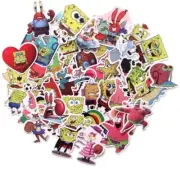 Spongebob Squarepants Set of 50 Assorted Stickers Decal Set