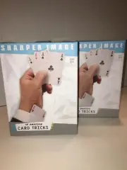 Sharper Image Magic Set - 19 Amazing Card Tricks ( 2 BOXES)