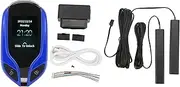 XTevu Keyless Entry System, PKE Smart Key Long Standby Time, Universal Remote Starter with One Button Start, Vehicle Security Access Control Device for All Models (Blue)