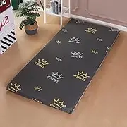 Japanese Futon Mattress Cover,100% Cotton Futon Slipcover with Zipper,Sleeping Mat Protector for Full Queen King Twin Size,Washable Skin Friendly,Crown,150x190cm/59x75
