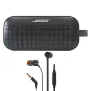 Bose SoundLink Flex Se Portable Bluetooth Waterproof Speaker + In Ear Headphones