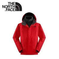 在飛比找蝦皮商城優惠-【The North Face 男 HV刷毛兩件式外套《紅》