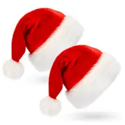 Child Santa Hat Christmas Hat Adult Xmas Party Hat For Women Men Boys Girls