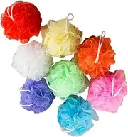 TOVINANNA Solid Bath Ball Shower Ball Set Pcs Soft Comfortable Mesh Net Scrubber Non-slip for Bath Body Care