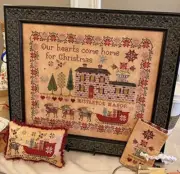 Mistletoe Manor Samplers And Smalls~Pansy Patch Quilts & Stitchery