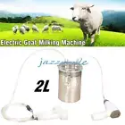 2L Portable Electric Milking Machine Potable USB Farm Sheep Goat Pump Milker