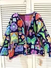New! Cute GORMAN “Scrapbook” Reversible jacket * size 12 (also fits 14)