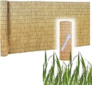 Garden Privacy Screen,Foll up Bamboo Shade Outdoor,Patio Fencing,Fencing Decorative,Reed Screen Fencing,Bamboo Fence Rolls,Easy Assembly (Size : W70xH300CM(2.3x9.8ft))