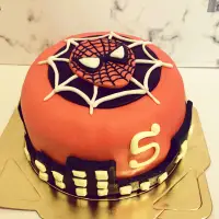 在飛比找蝦皮購物優惠-寇比造型蛋糕 蜘蛛人 造型蛋糕 蛋糕 生日蛋糕 客製化翻糖蛋