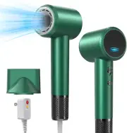 Professional Hair Dryer - 150000 RPM High-Speed, Negative Ionic for Fast Drying
