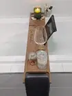 Modern Bath Tray, Bath Caddy, Bathtub Caddy Tray, Wine Holder, Phone Holder