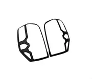 Tail Light Cover for Mitsubishi Triton MR 2019+ Matte Black New ABS Material